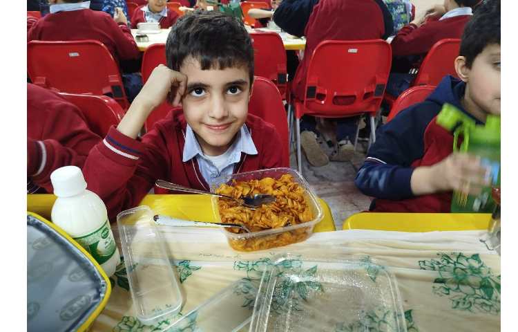 توزیع ناهار 14