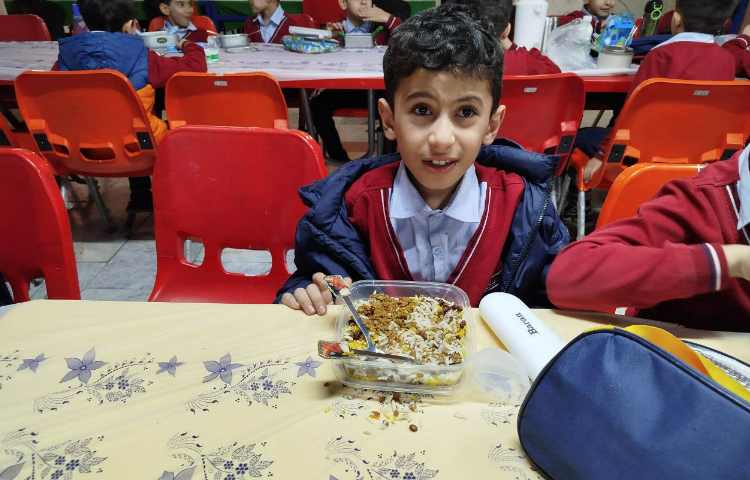 توزیع ناهار 14