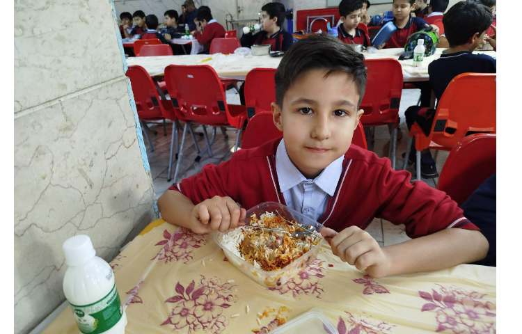 توزیع ناهار 17