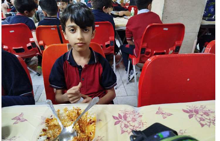 توزیع ناهار 22