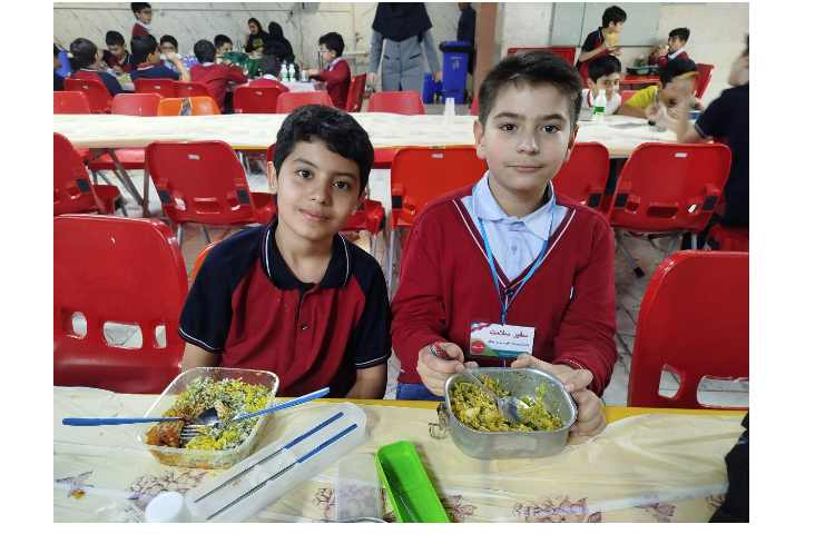 توزیع ناهار 7