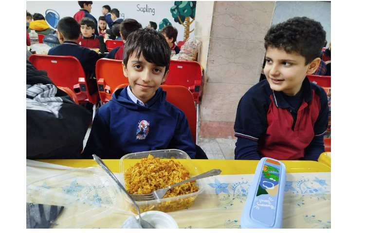 توزیع ناهار 7