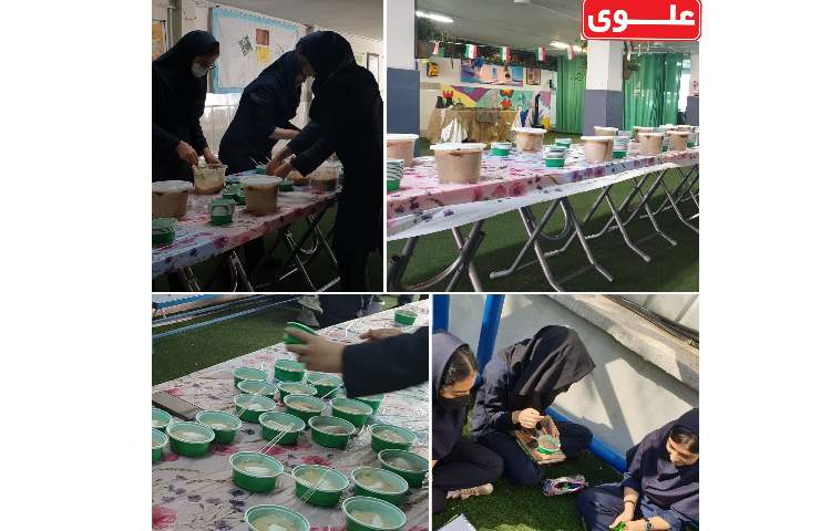 توزیع نذری ایام شهادت پیامبر اسلام (ص)