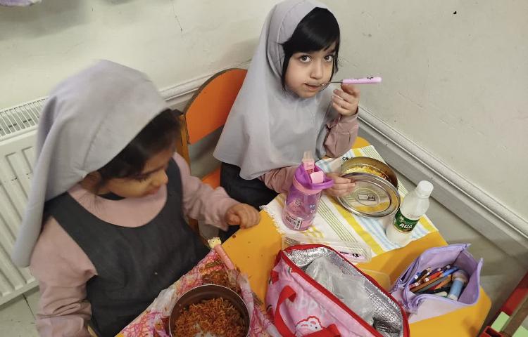 توزیع وعده غذایی ناهار 6