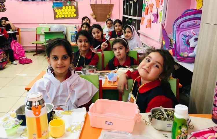 توزیع وعده غذایی 5