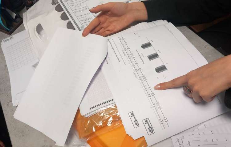 توزیع کارنامه متوسطه اول 7