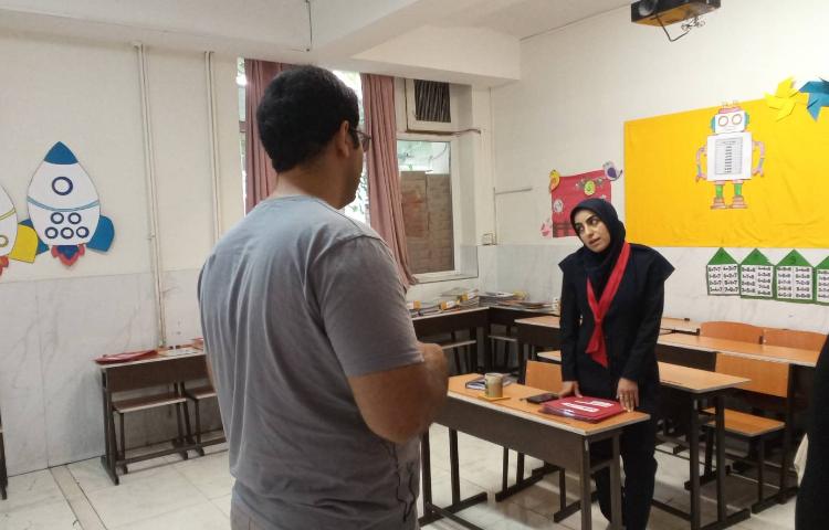 توزیع کارنامه پایان سال 5