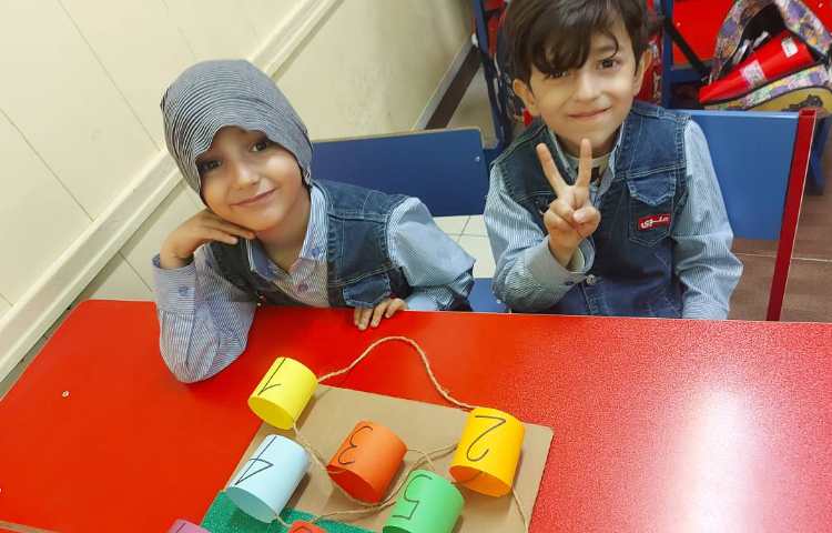 توضیحات = شناسایی اعداد 5