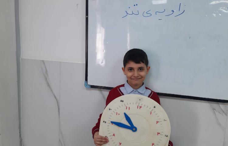 توضیح زاویه راست ،باز و تند روی ساعت 1