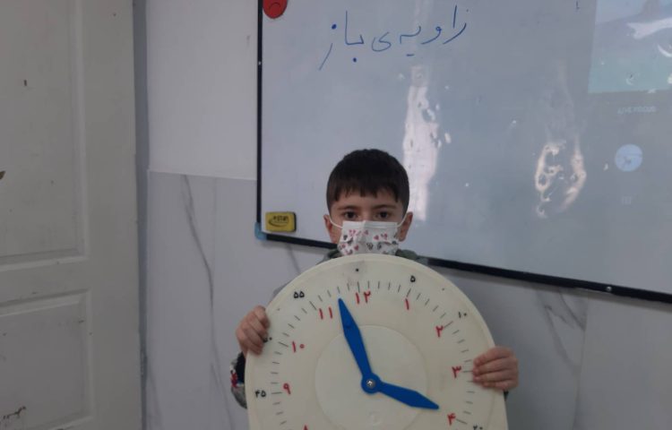 توضیح زاویه راست ،باز و تند روی ساعت 2