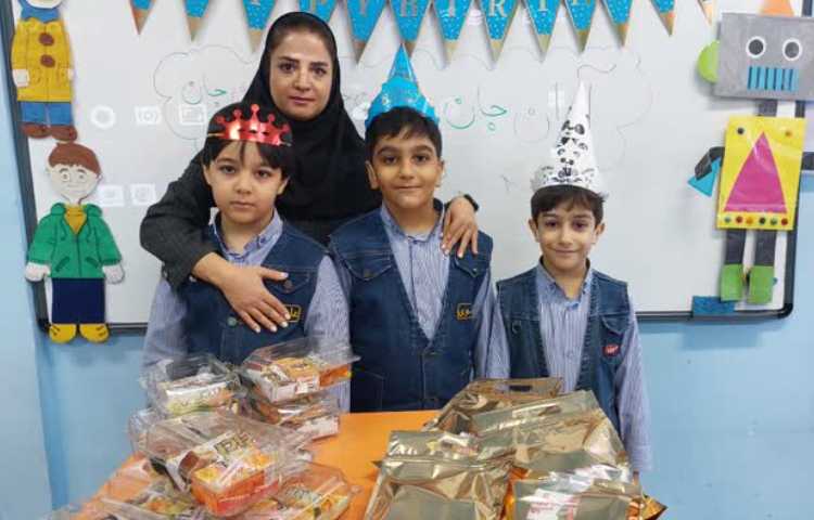 تولد گل پسرهای کلاس اول