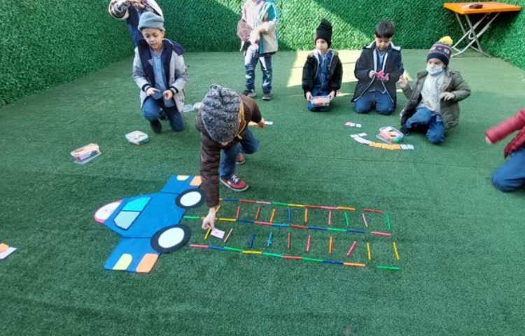 تکرار و تمرین جمع نظام دار و عددها 6