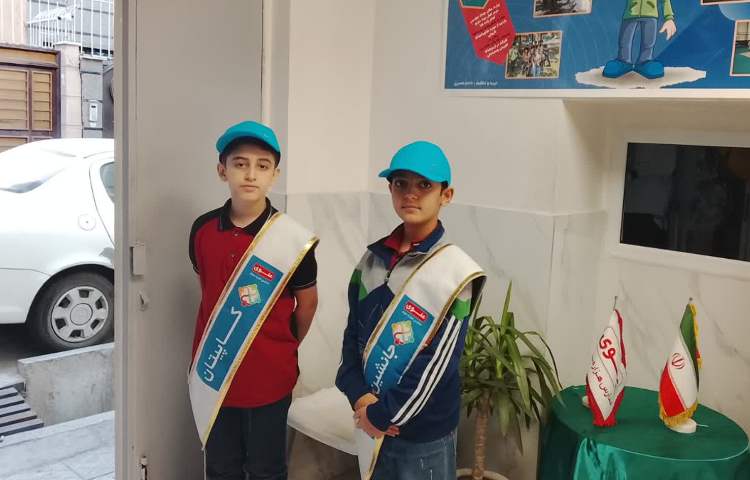 تیم استقبال طرح چهارخانه گروه آبی 1