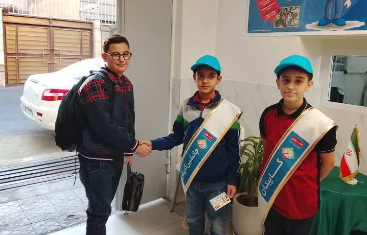 تیم استقبال طرح چهارخانه گروه آبی 2