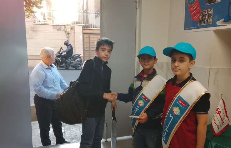 تیم استقبال طرح چهارخانه گروه آبی 3