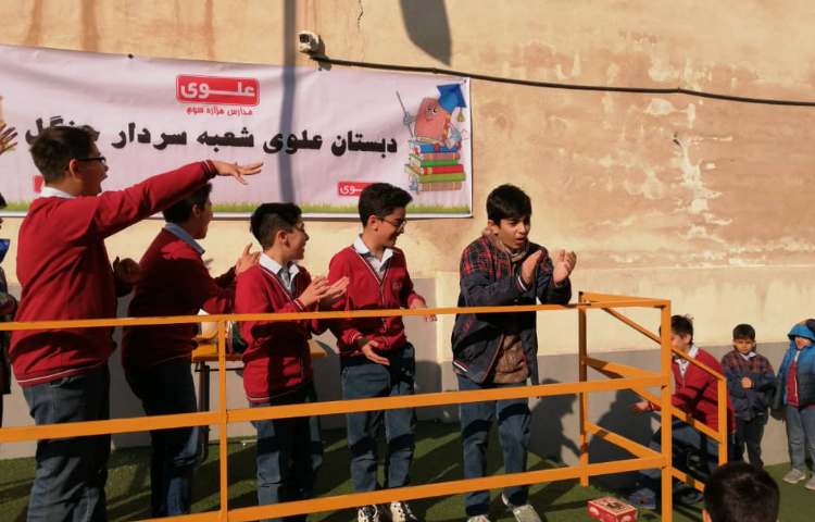 تیم برنده پایه ششم فوتبال درون مدرسه ای 6