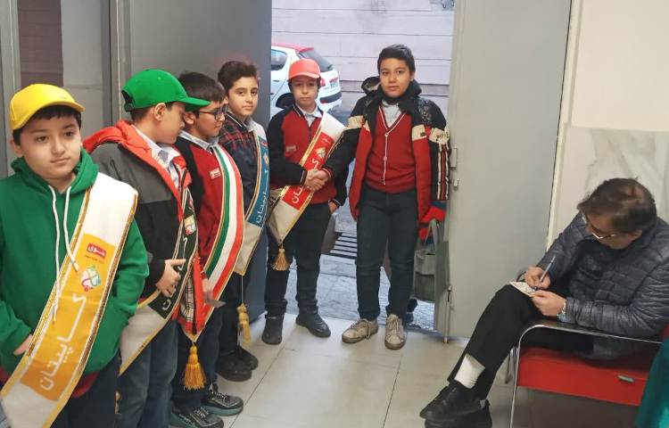 تیم خوشامدگویی طرح چهارخانه همه گروه ها