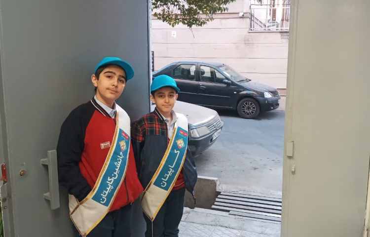 تیم خوشامدگویی طرح چهارخانه گروه آبی 2