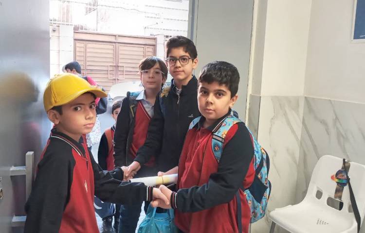 تیم خوشامدگویی طرح چهارخانه گروه زرد 2