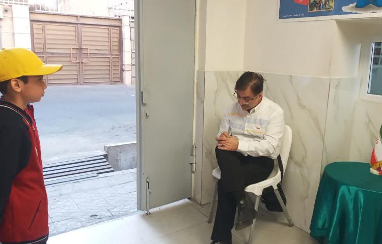 تیم خوشامدگویی طرح چهارخانه گروه زرد 4