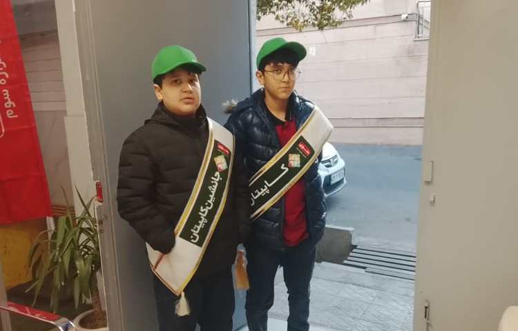 تیم خوشامدگویی طرح چهارخانه گروه سبز 3