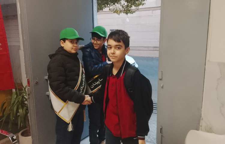 تیم خوشامدگویی طرح چهارخانه گروه سبز