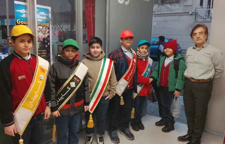 تیم خوش آمدگویی طرح چهارخانه همه گروه ها 1