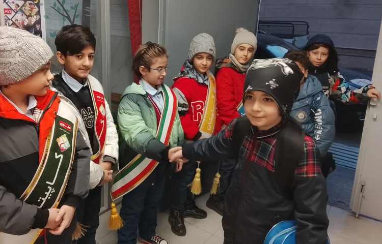 تیم خوش آمدگویی طرح چهارخانه همه گروه ها 2