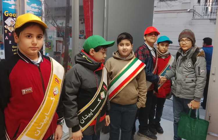 تیم خوش آمدگویی طرح چهارخانه همه گروه ها 2