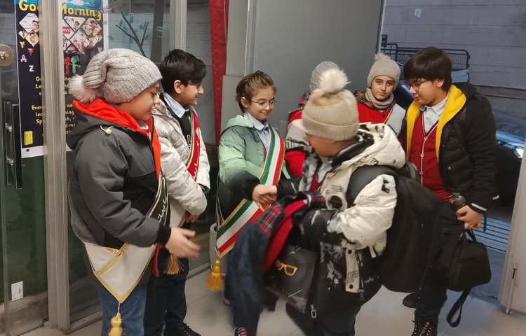 تیم خوش آمدگویی طرح چهارخانه همه گروه ها