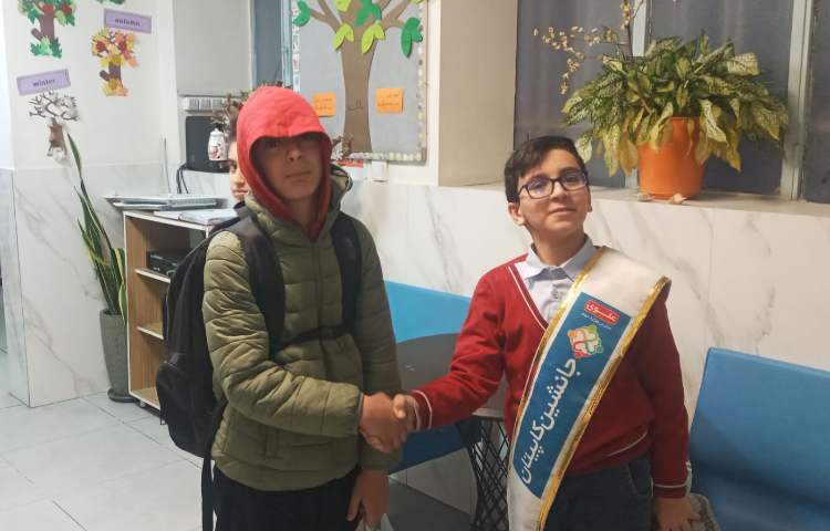 تیم خوش آمدگویی طرح چهارخانه گروه آبی 1