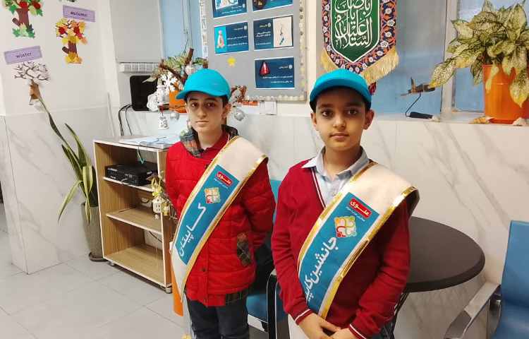 تیم خوش آمدگویی طرح چهارخانه گروه آبی 1