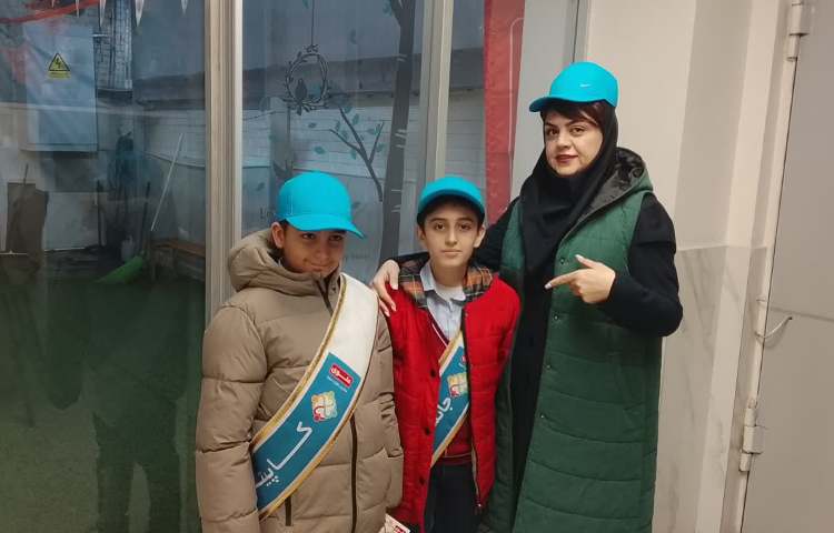 تیم خوش آمدگویی طرح چهارخانه گروه آبی 4