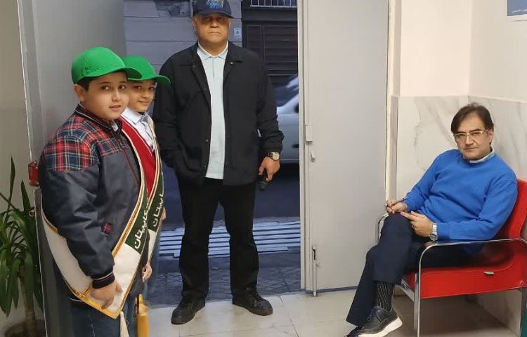 تیم خوش آمدگویی طرح چهارخانه گروه سبز 1