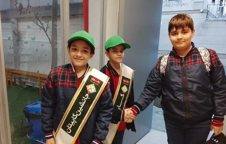 تیم خوش آمدگویی طرح چهارخانه گروه سبز 2