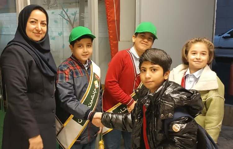 تیم خوش آمدگویی طرح چهارخانه گروه سبز 3