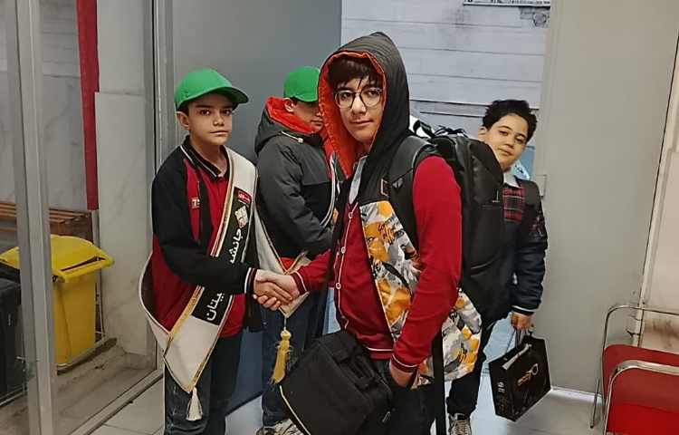 تیم خوش آمدگویی طرح چهارخانه گروه سیز 2