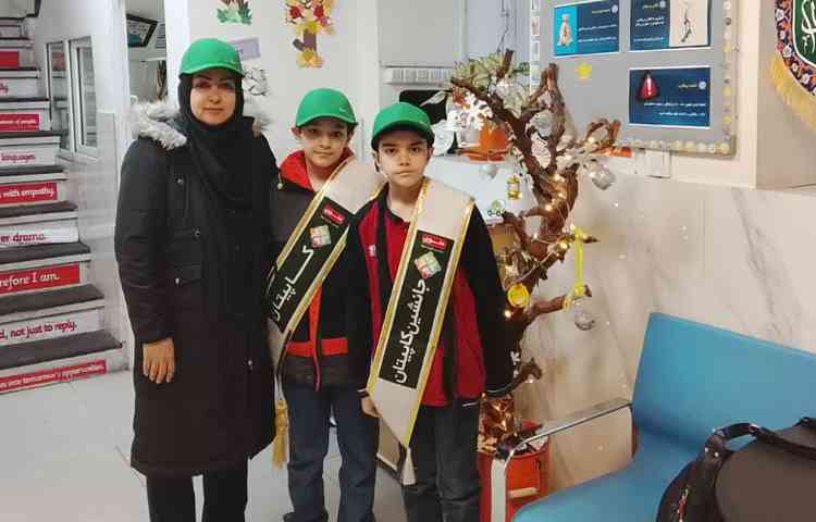 تیم خوش آمدگویی طرح چهارخانه گروه سیز 3