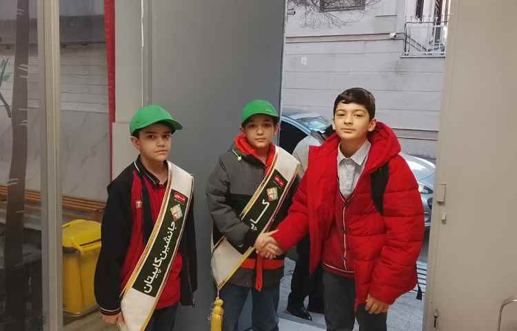 تیم خوش آمدگویی طرح چهارخانه گروه سیز 4