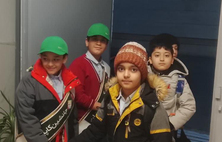 تیم خوش آمدگویی طرح چهارخانه گزوه سبز 3