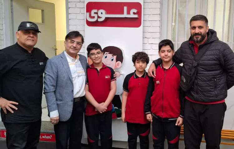 تیم منتخب شطرنج مدرسه جهت اعزام به مسایقات منطقه 3