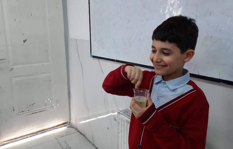 جرم هوای درون بادکنک (حالت مواد) 2