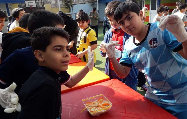 جشنواره غذای سالم دبستان علوی دوره دوم 10