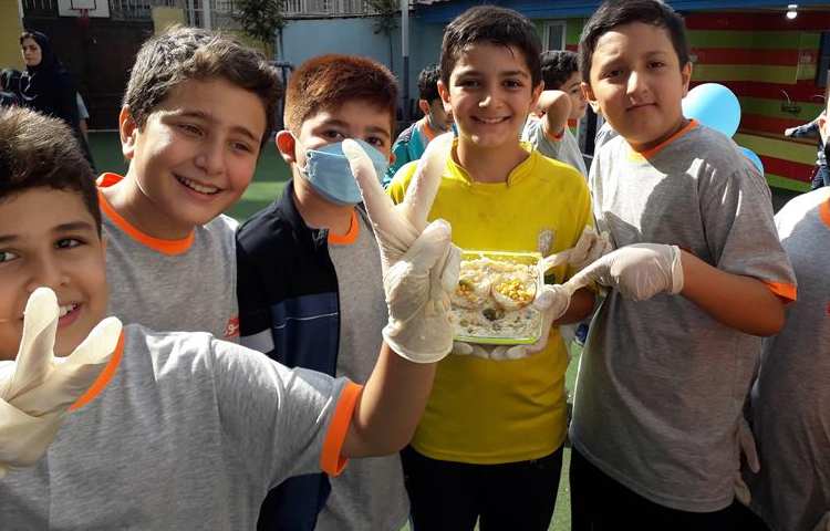 جشنواره غذای سالم دبستان علوی دوره دوم 12