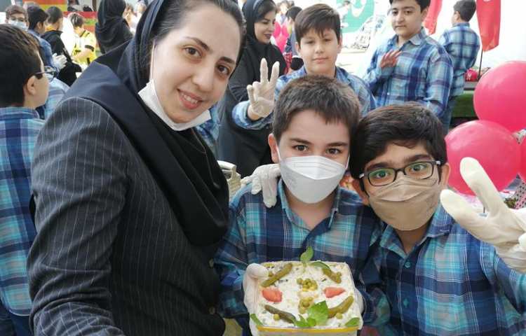 جشنواره غذای سالم دبستان علوی دوره دوم 14