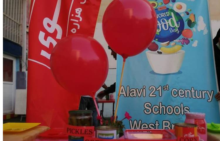 جشنواره غذای سالم دبستان علوی دوره دوم 2