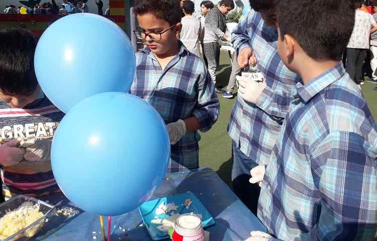 جشنواره غذای سالم دبستان علوی دوره دوم 5