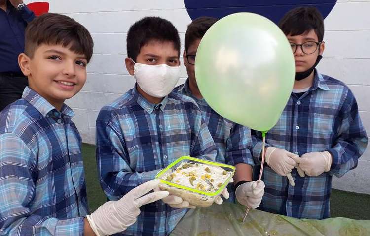 جشنواره غذای سالم دبستان علوی دوره دوم 7