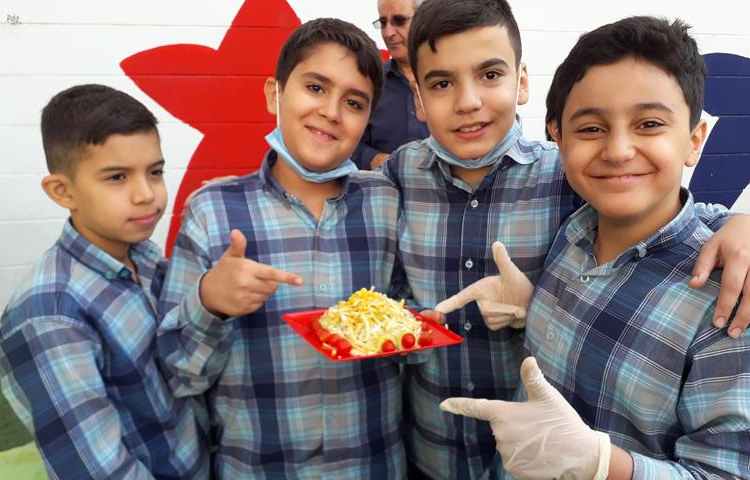 جشنواره غذای سالم دبستان علوی دوره دوم 8