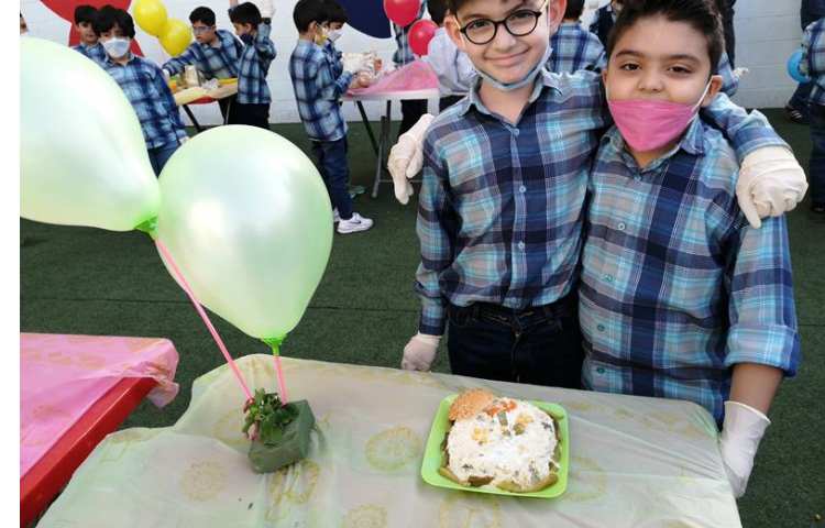 جشنواره غذای سالم دبستان علوی 18